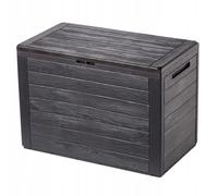 KADAX Coffre de jardin, Boîte de rangement en plastique pour coussins, jouets et accessoires de siège, pour jardin et terrasse