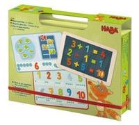Boîte de jeu magnétique Mes premiers chiffres Haba Multicolore G