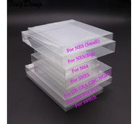 Boîte de jeu transparente en plastique l'horloge, étui de protection, jeux CIB, N64 Go, GBA, GBC, SNES, AnjSwitch, PS5, PS4, PS3, PS2, 20 pièces For PS1