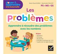 Hatier - Boîte de jeux Maths Maternelle - Problèmes mathématiques - Éd. 2022