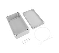 Boîte de Jonction ABS IP65, Boîtier de Projet électrique étanche pour Utilisation Intérieure et Extérieure avec Accessoires, Boîte de Connexion de Câblage (200 * 120 * 75mm)
