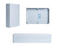Boîte de jonction ABS IP67, boîtiers électriques étanches en plastique, boîtier d'instruments de projet, contrôle extérieur en Poly-Carbonate(F6-L 263x185x60mm)