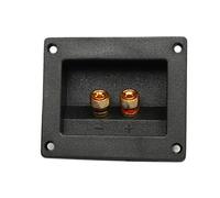 Boîte de jonction Audio en cuivre Pur 303, 2 Positions, Haut-Parleur, Prise Banane de 4mm, Liaison Post-Terminal, Pince de câblage, connecteur de câble, 1 pièce(2Pcs)