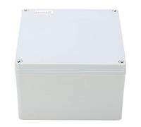 Boîte de Jonction avec Plaque de Montage ABS étanche IP67 Boîtier de Projet électrique Universel Extérieur 200 X 200 X 130 Mm
