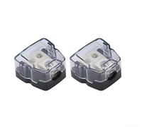 Boîte de jonction, boîte de distribution de mise à la terre une entrée et deux sorties avec porte-fusible négatif, hub de connexion électrique pour projets de câblage (B)