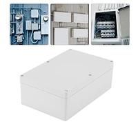 Boîte de Jonction boite de jonction ABS IP65 Boite de Derivation Electrique,Boîte Dérivation Etanche 230 x 150 x 85mm Boîtier de Jonction Blanc D'alimentation Boîtes à bornes