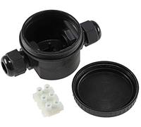 Boîte de jonction de câble, 2 ports, IP66, 12 V à 230 V, étanche