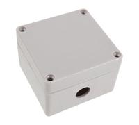 Boîte de Jonction de Câbles Étanche Ip65 en Plastique Blanc Bornes | Usage Extérieur, Accès Simple pour Maintenance, Trous Défonçables Multiples, Couvercle Fileté, Montage Mural