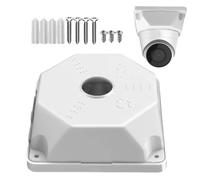 Boîte de jonction de plafond, Boîte de base de jonction de caméras carrées de 3,5 pouces - Enceinte amovible pour parking du campus Apartment Construction Bureau de construction