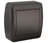 Boîte de jonction dérivation en saillie - Noir graphite - Solera