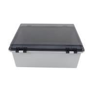 BoîTe De Jonction Durable IP67, Abdg Gris Avec Couvercle Transparent Pour L'éClairage ExtéRieur ContrôLe De La Maison Intelligente