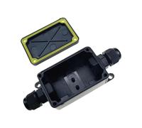 Boîte de Jonction Électrique | Coffret étanche ignifugé | Couvercle de Connecteur 2/3 Voies - Pour lampe de ruban lumineux de porte, terrasse, balcon,