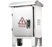 Boîte De Jonction Électrique Étanche Au Sol, Boîtier En Acier Inoxydable Pour Usage Extérieur, Boîtier De Commande Wi-Fi Avec Plaque De Montage, Boîtier De Compteur Électrique, 300 X 250 X 1 Mm, Coul