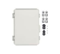 Boîte de Jonction Électrique Extérieure-Duoku-16,93 x 12,99 x 7,09 po-Boîtier en Plastique ABS avec Couvercle à Charnière et Loquet