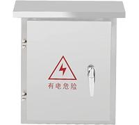 Boîte De Jonction Électrique Extérieure Étanche - Boîtier Mural en Acier Inoxydable, À Charnières, Durable Et Résistant Aux Intempéries, 500 X 400 X 170 Mm(Une Couleur - 300 * 250 * 150 Mm)