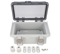 Boîte de jonction électrique IP67, boîtier avec couvercle transparent, boîte électrique ABS Pla 150x100x70mm pour utilisation intérieure et extérieure, incluse