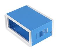 Boîte de Jonction en Métal Bleu |Mallette de projet électrique pour le bricolage