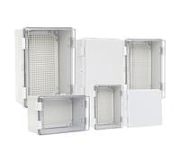 Boîte de jonction étanche à la poussière pour instruments électroniques avec plaque de montage durable