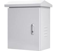 Boîte De Jonction Étanche Ip66, Boîtier Électrique En Acier, Armoire Murale Pour Instruments Avec Serrure Pour Une Utilisation Intérieure/Extérieure, 500 X 600 X 200 Mm,A Color-400*500*200mm