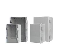 Boîte de jonction étanche IP66, couvercle gris/Transparent, boîte de jonction électronique extérieure en plastique ABS(116x87x70mm,Grey cover)