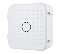Boîte de jonction étanche IP66 en plastique étanche | Dimensions : 143 x 64 x 138 mm, boîtier en plastique blanc, support mural, compatible avec les adaptateurs standard