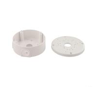 Boîte de jonction étanche pour dôme de vidéosurveillance conçue pour protéger les supports de caméra et le câblage, offre un boîtier résistant aux intempéries pour les installations de sécurité