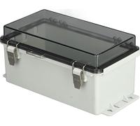 Boîte de jonction étanche pour projet extérieur Plastique ABS IP66 Boîtier anti-poussière Boîtier électrique transparent