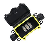 Boîte de jonction extérieure portable avec accessoire de protection étanche pour projets électriques de 5 à 8 mm, boîte de bornes résistante aux intempéries