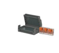 Boite de jonction isolante gel avec 3 bornes Wago 2 entrées - CELLPACK - Rectangulaire - IPX8