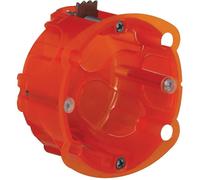 Boîte de jonction - LEGRAND - BATIBOX 1 poste - IP20 - Plastique - Orange