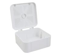 Boîte de jonction pour caméras et panneau solaire - Fournit une organisation soignée des câbles - Fixation murale - Pour caméras solaires CCTV - Support de montage étanche