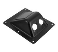 Boîte de Jonction pour Haut-parleur en Fer Noir, Base et Bornier | Pièce pour Câbles D’enceintes, Usage Audio de Scène, Installateurs et Techniciens, Compatible Divers Modèles