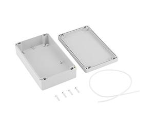 Boîte de jonction, résistant à l'eau IP65 ABS Project Enclosure Case Câblage Boîte de jonction Blanc 200 * 120 * 56mm