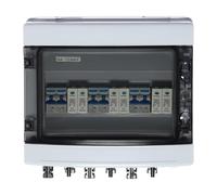 Boîte de jonction solaire, 1000 V, disjoncteur solaire, 3 entrées et 3 sorties, 63 DC, 2P 40 A, photovoltaïque, disjoncteur pour panneaux solaires