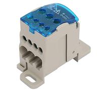 Boîte De Jonction UKK-80A, Boîte de Distribution de Bornier Sur Rail DIN, Connecteur de Fil électrique, Boîte de Jonction D'alimentation Universelle, for Armoires de Distribution D'alimentation