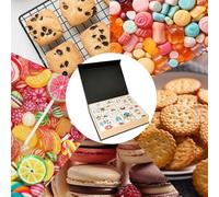 Boîte de l'Avent à faire soi-même - Boîte de compte à rebours festive, cadeau du Moyen-Orient, carton artisanal de qualité supérieure, récipient à friandises avec compartiments numérotés, projet d'art