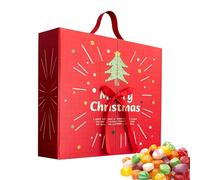 Boîte de l'Avent de Noël - 24 jours vide, à remplir et réutilisable, calendrier de vacances avec compartiments | Parfait pour petite amie, enfants, garçons, filles, adolescents, fils, filles