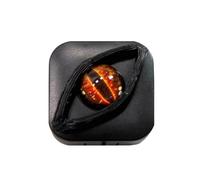 Boîte de lentilles de contact œil du diable couleur portable pour kit de voyage étui lentille personnalité sans boîte portable de voyage étui de contact, lentille, étui pour yeux, cadeaux, kit de