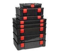 Boîte de Leurres Artificiels - Fox Rage - Stack and Store Shield - 16 Compartiments - Antirouille - Gris Gun Smoke