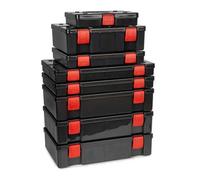 Boîte de Leurres - Fox Rage - Stack and Store Shield - 12 Compartiments - Antirouille - Gris Gun Smoke