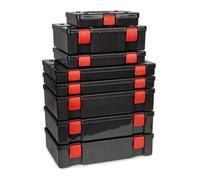 Boîte de Leurres - Fox Rage - Stack and Store Shield - Antirouille - Gun Smoke - Loquets Rouges