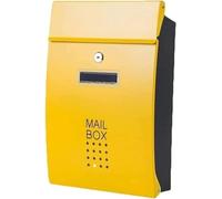 Boîte de Levage de Maison, boîte à suggestions par courrier électronique, Serrure on avec boîte aux Lettres, extérieur en métal galvanisé(B)