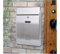 Boîte de Levage de Maison, boîte à suggestions par courrier électronique, Serrure on avec boîte aux Lettres, extérieur en métal galvanisé