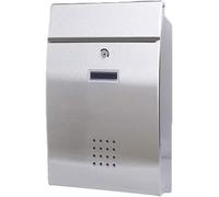 Boîte de Levage de Maison, boîte à suggestions par courrier électronique, Serrure on avec boîte aux Lettres, extérieur en métal galvanisé(E)