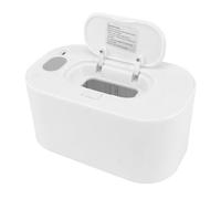 Boîte de Lingettes Humides Chauffantes de Grande capacité pour bébé, Conteneurs de Stockage de Papier Toilette Modèle à Température Constante (WHITE)