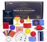 Boîte de Magie Enfant, Ado & Adulte - Édition 2 : Nouveaux Tours Exclusifs | Coffret Magicien avec 50 Illusions Inédites et Accessoires Magiques | Mallette Cadeau dès 7 Ans pour Noël ou Anniversaire