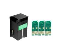 Boîte de maintenance de l'encre déchet compatible Compatible avec diverses imprimantes, notamment WF 7721 7720 7710 7715 7210 7610 7620 3620 3640 L1455 ET-16500 WF 3540 WF 3520 3010(J-20PC Tank Chip)