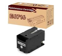 Boîte de Maintenance d'encre usagée T6716 PXMB8 Compatible pour Epson WF-4730 4740 4734 4830 4720 4820 3820 EC-4020 4030 4040 WF-C5710 Imprimante, réservoir de Collecte d'encre usagée 1 Combo Pack