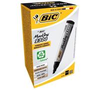 BIC Marqueur permanent Marking 2300 ECOlutions - Pointe biseautée - Noir