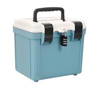 Boîte de médecine verrouillable - Conteneurs de stockage verrouillables | Boîte de verrouillage combiné portable | Capacité 10 L sans BPA | Mémoire pour médicaments sûrs, organisateur compact, idéal